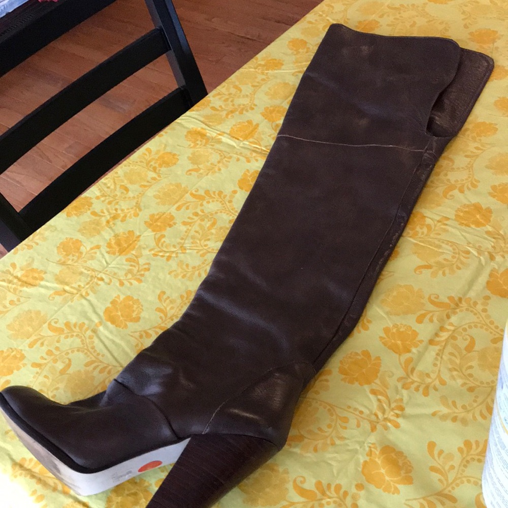 Zara over the knee boots